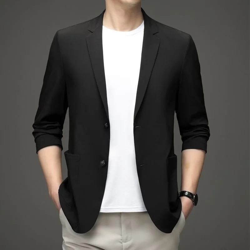 Men Formal Wear In Summer - New Summer Men Thin Blazers Business