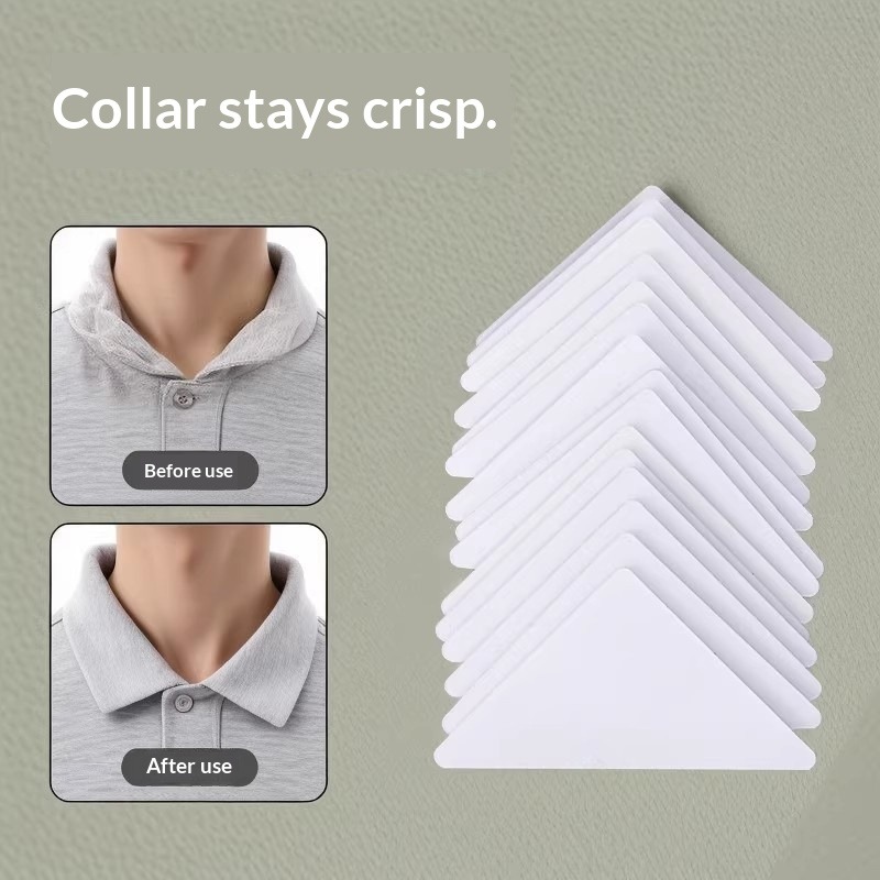 Young Men Formal Wear - Men Women Shirt Collar Sticker Support