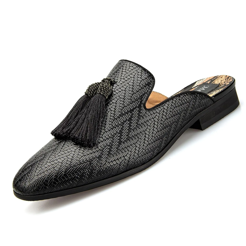 Men'S Formal Wear Slippers - Leather Slippers Breathable Summer Men's Slippers