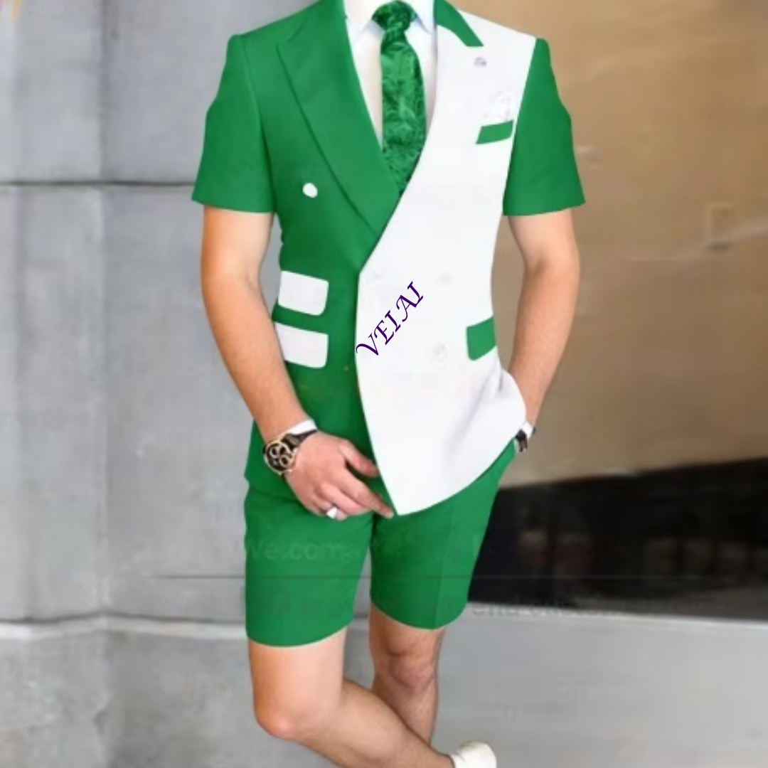Summer Men's 2-Piece Casual Su - Men Formal Wear In Summer recension och pris