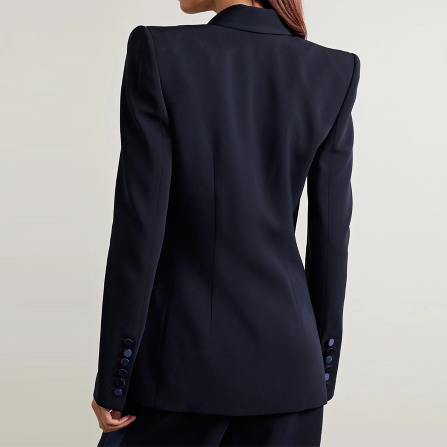 Navy Blue Women's 2 Piece Set  - Double Breasted Blazer recension och pris