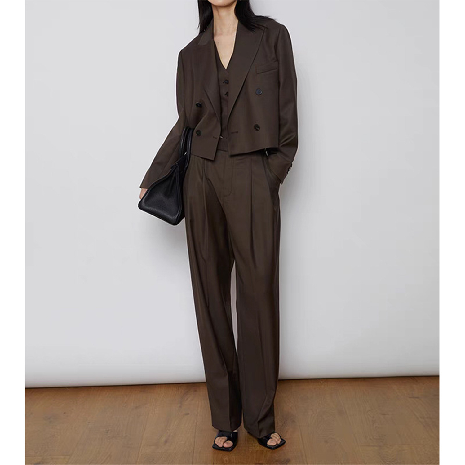 Allingentle Women's Suit Pants - Double Breasted Blazer recension och pris