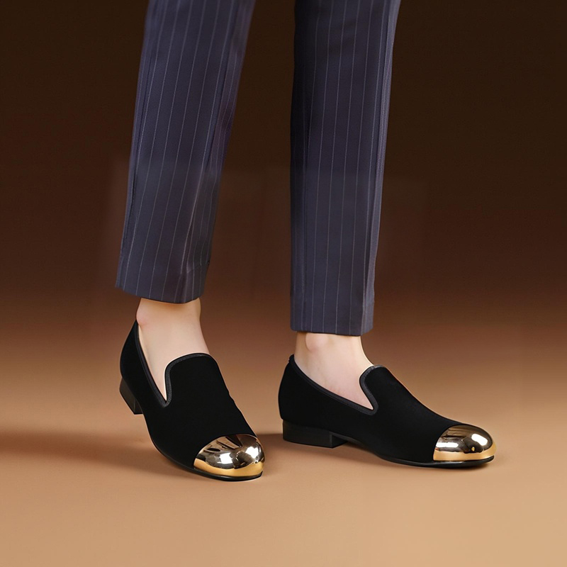 Piergitar Classic Model Black  - Men'S Formal Wear Slippers recension och pris