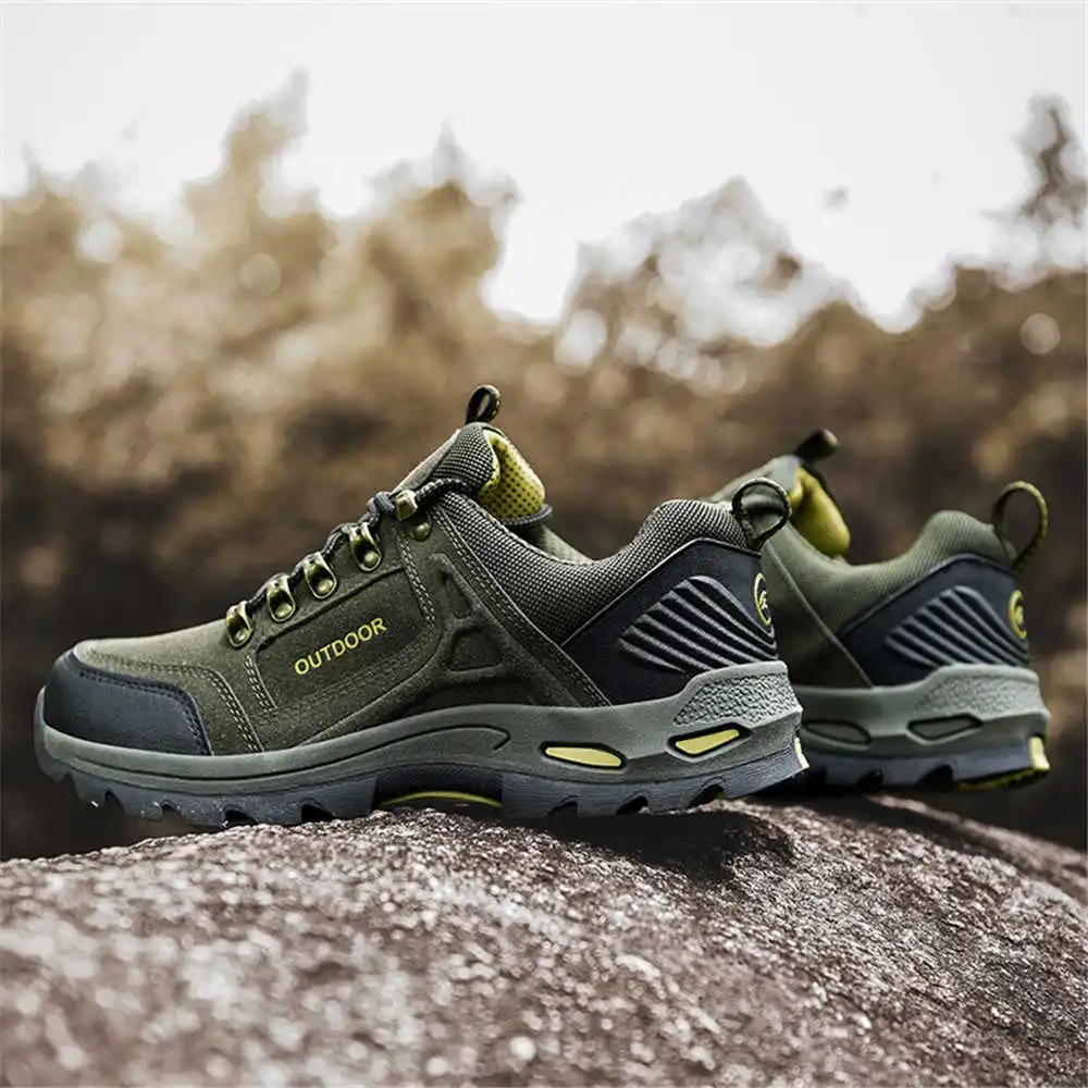 Non-slip Lace Up Hiking Tennis - Formal Upper Wear Men recension och pris