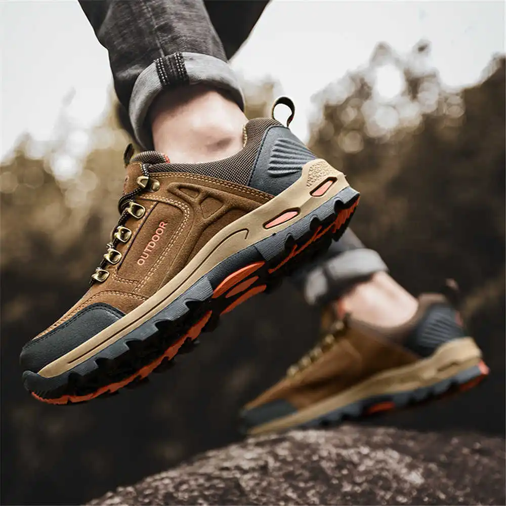 Non-slip Lace Up Hiking Tennis - Formal Upper Wear Men recension och pris