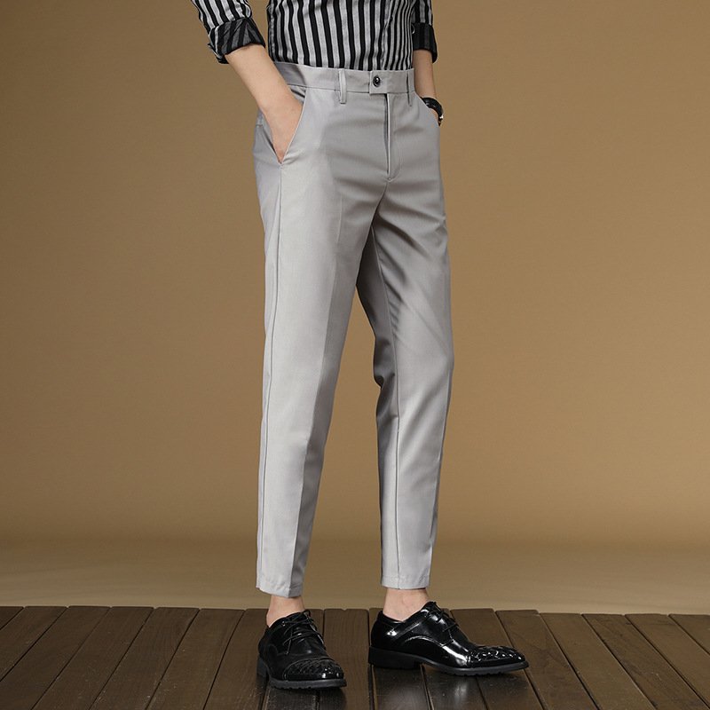 Summer Suit Pants Men Red Blac - Men Formal Wear In Summer recension och pris