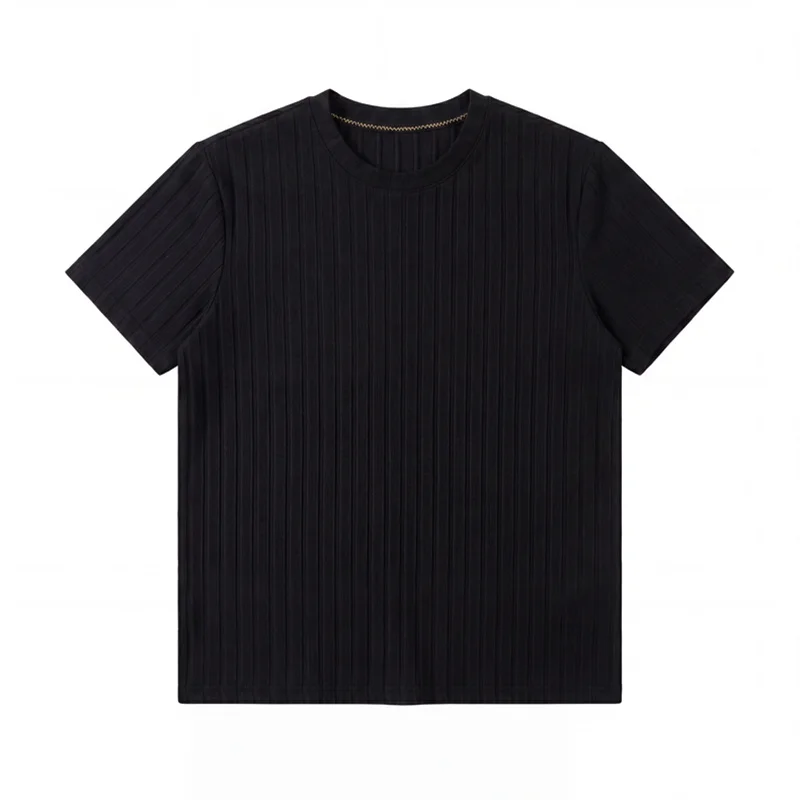 Business Casual Ribbed T Shirt - Young Men Formal Wear recension och pris