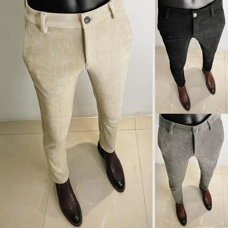 Autumn Winter Thickened Woolen - Men'S Formal Wear For Office recension och pris