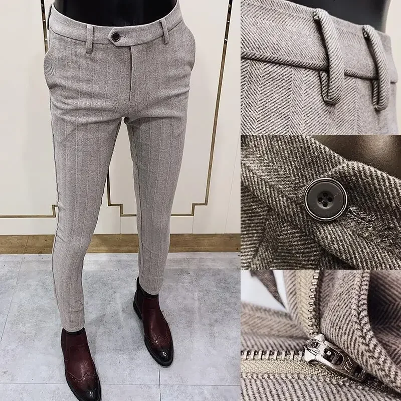 Autumn Winter Thickened Woolen - Men'S Formal Wear For Office recension och pris