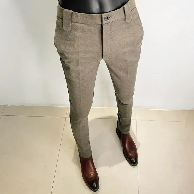 Autumn Winter Thickened Woolen - Men'S Formal Wear For Office recension och pris