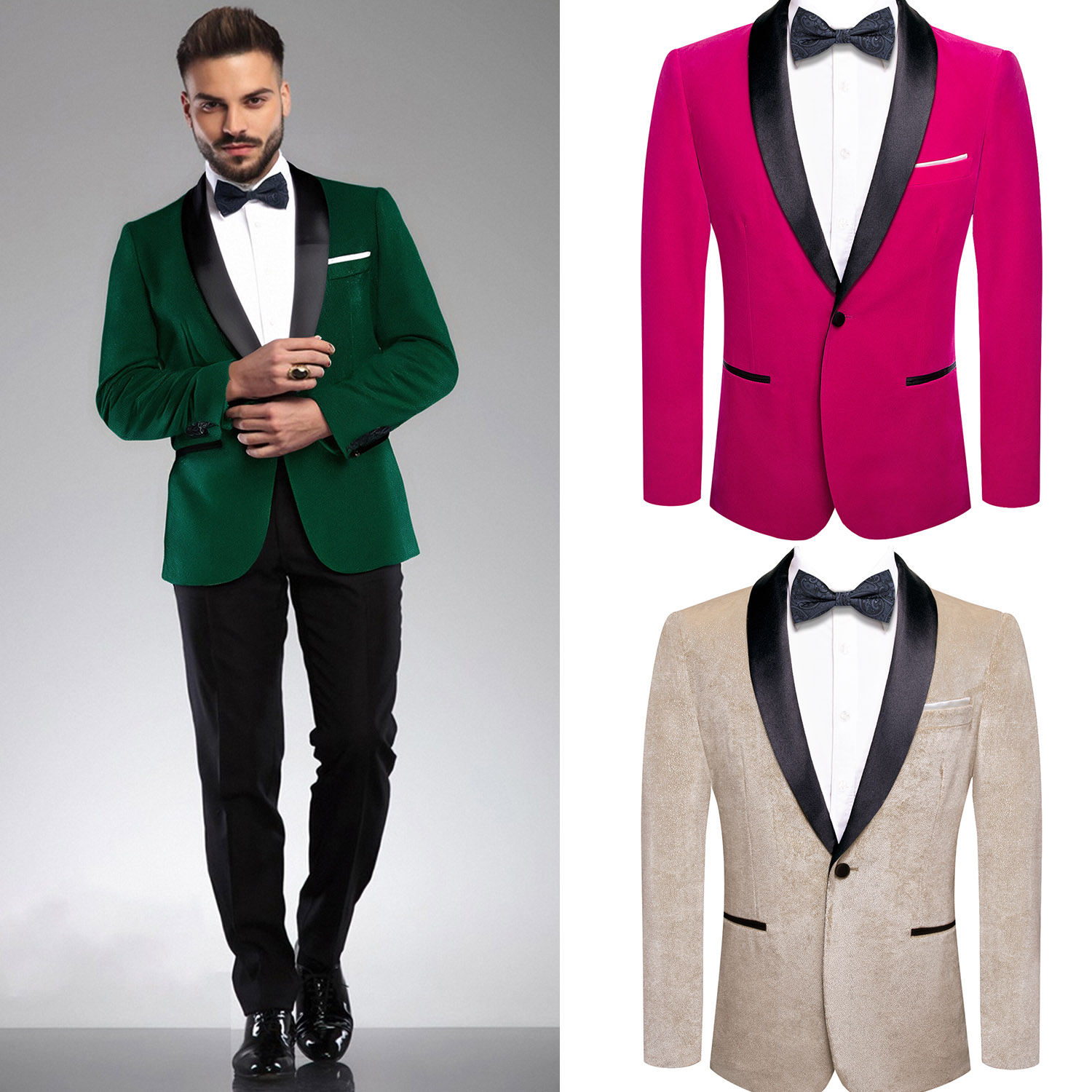 Single Breasted Pattern (Witho - Men Formal Wear Without Suit recension och pris
