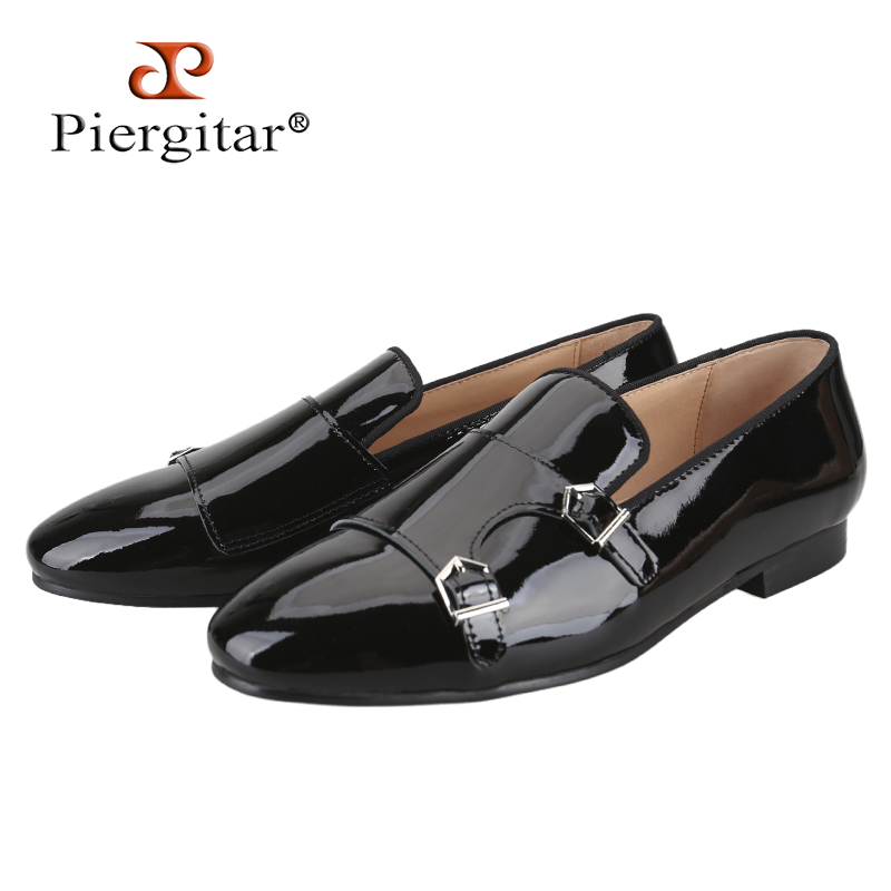 Piergitar New Black Color Pate - Men Formal Wear Fashion recension och pris