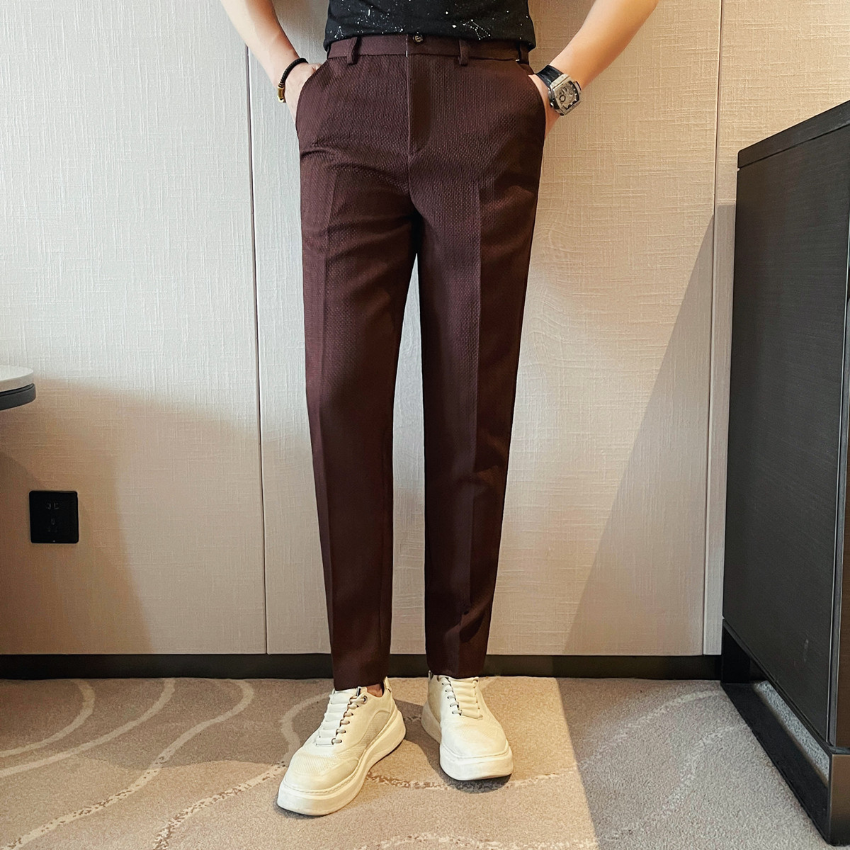 2025 Spring Summer New Men's T - Young Men Formal Wear recension och pris