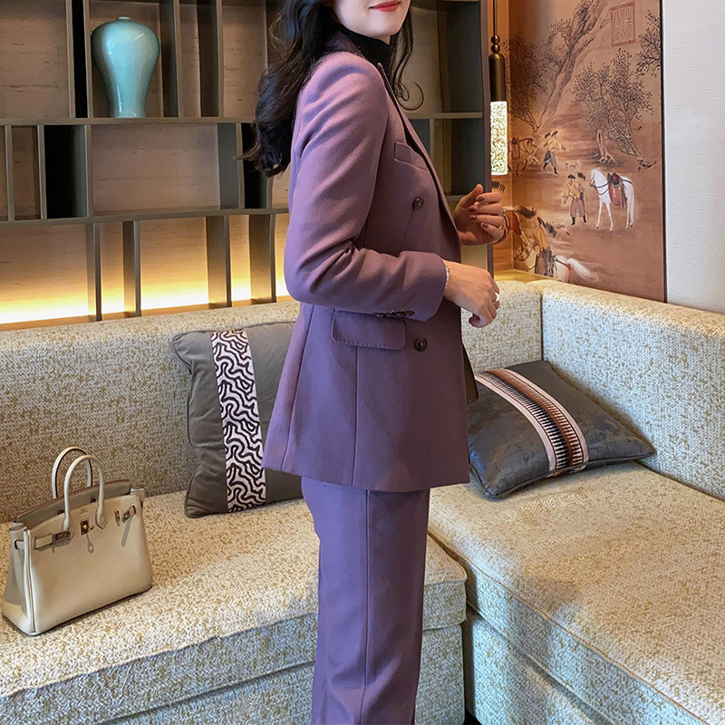 Allingentle Purple Women's Sui - Double Breasted Blazer recension och pris