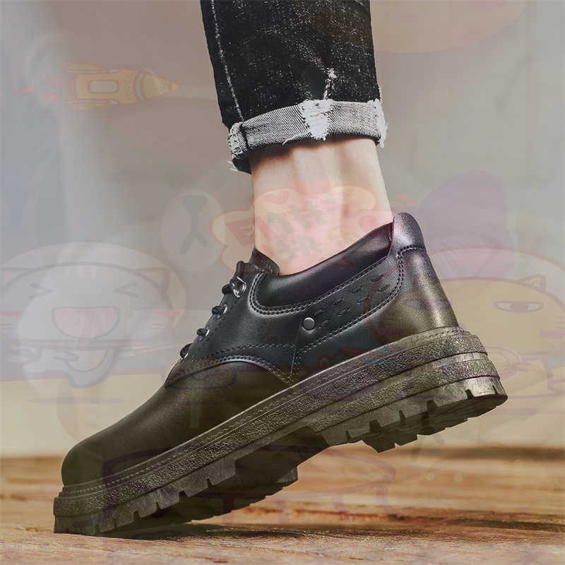 Dark Natural Leather Fashion T - Formal Upper Wear Men recension och pris