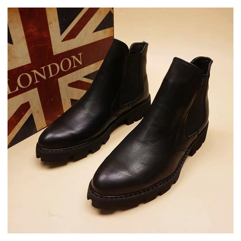 mens casual business office fo - Men Formal Wear With Boots recension och pris