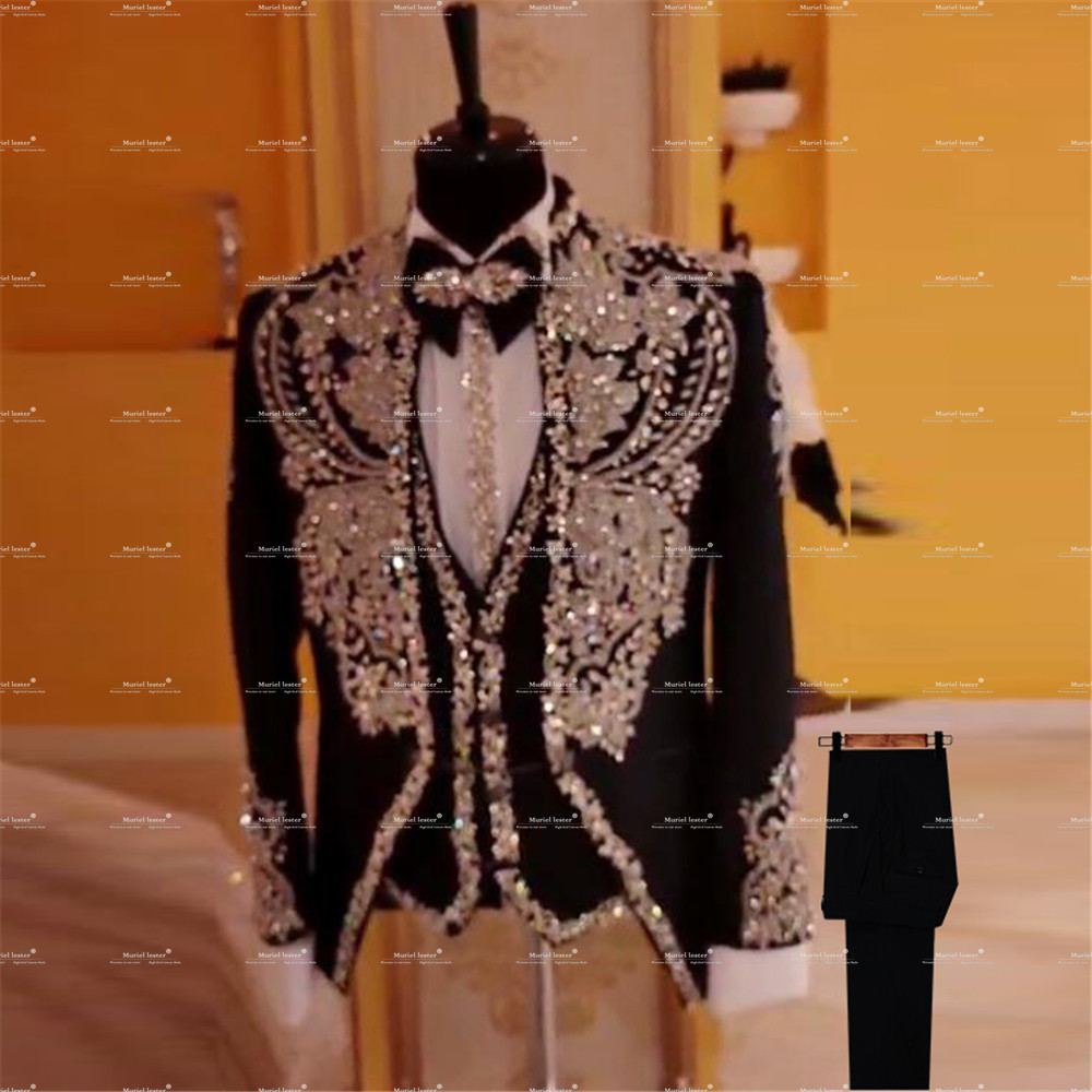Exclusive Crystal Jewelried Sp - Men'S Formal Wear Jewelry recension och pris