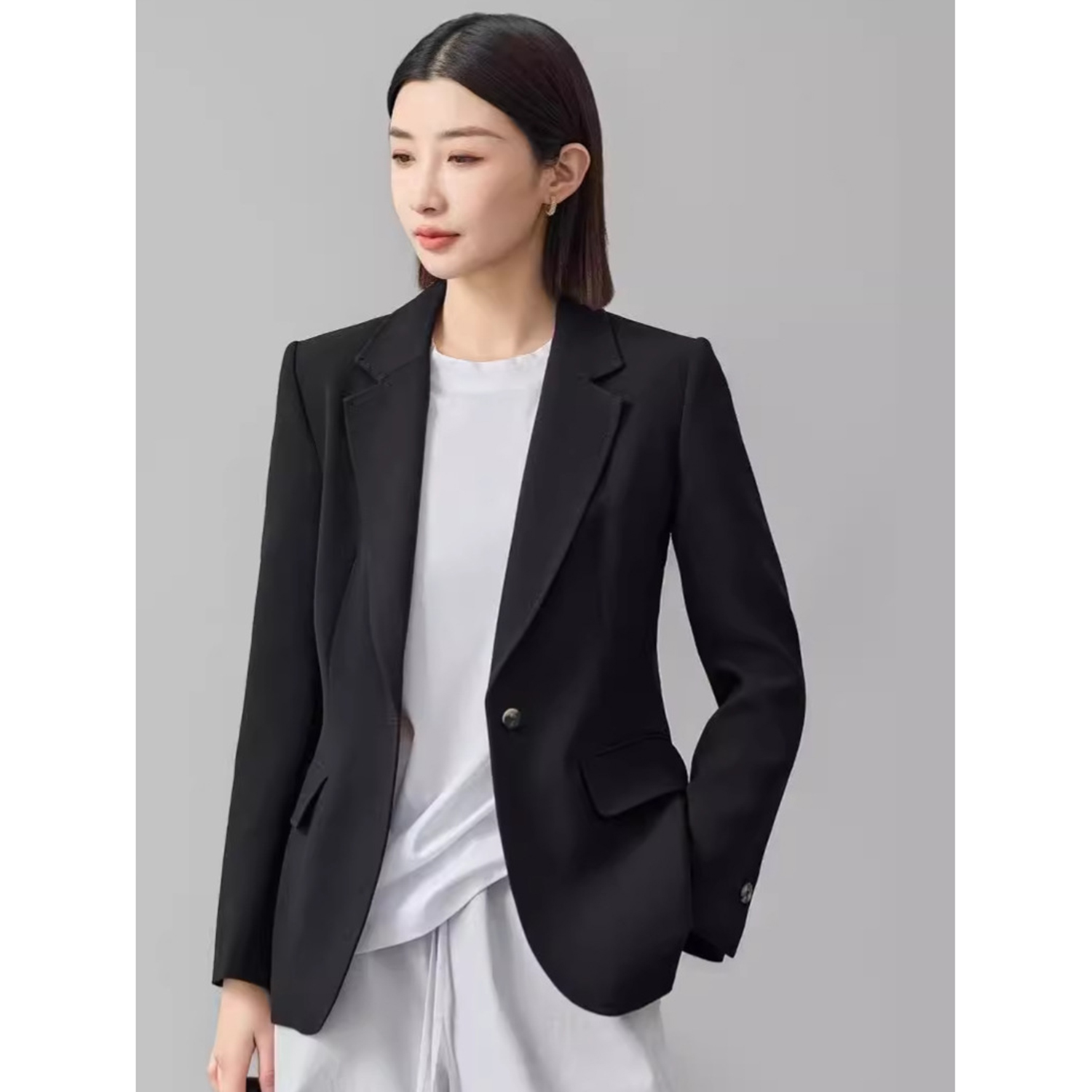 Allingentle Women's Suit Slim  - Double Breasted Blazer recension och pris