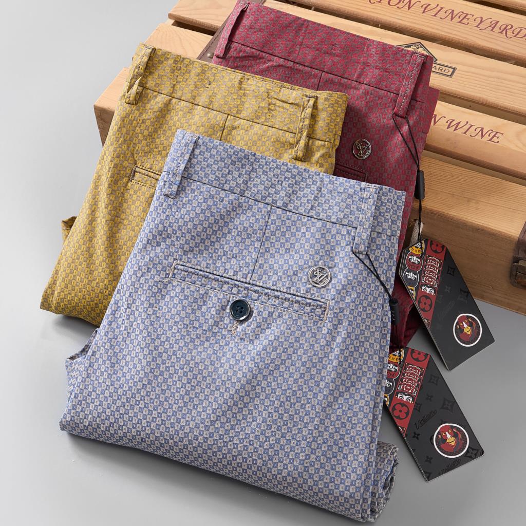 Plaid Casual Pants Men Korea F - Young Men Formal Wear recension och pris