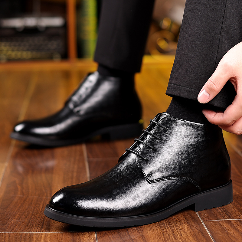 Men's British Style 2025 Winte - Men Formal Wear With Boots recension och pris