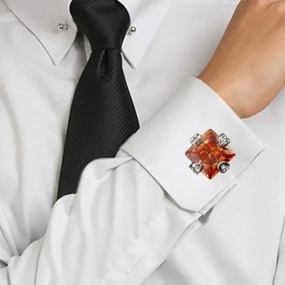 New Men's Luxury Rhinestone Cu - Men'S Formal Wear Jewelry recension och pris