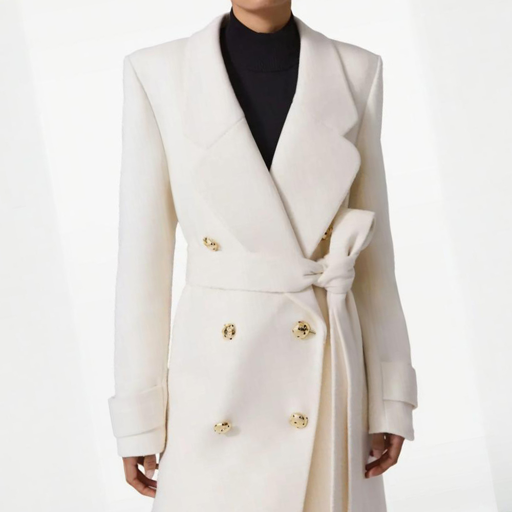 Allingentle Woolen Overcoat fo - Double Breasted Blazer recension och pris