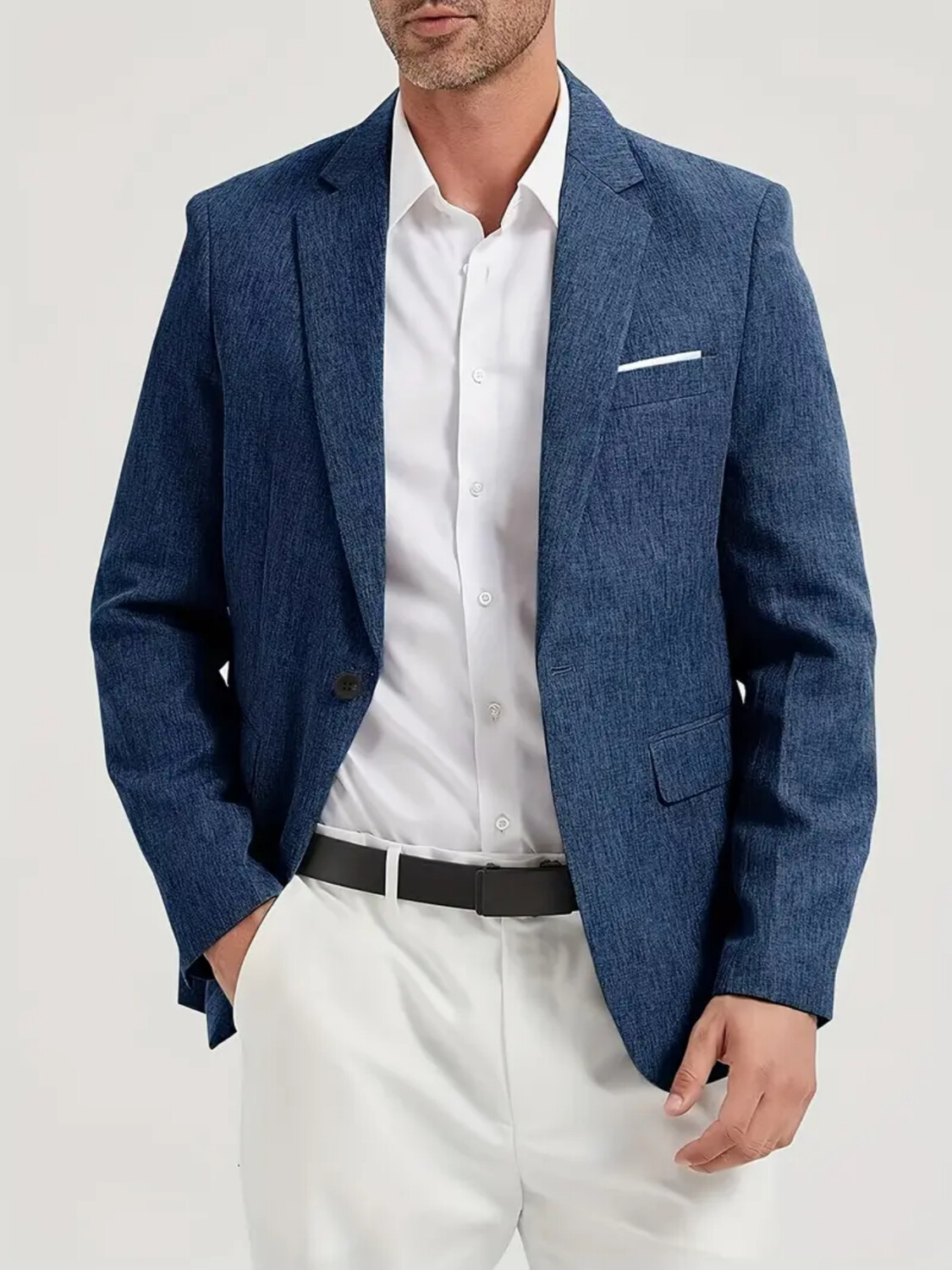 Mens Suit Jacket Single Breast - Men Formal Wear Fashion recension och pris