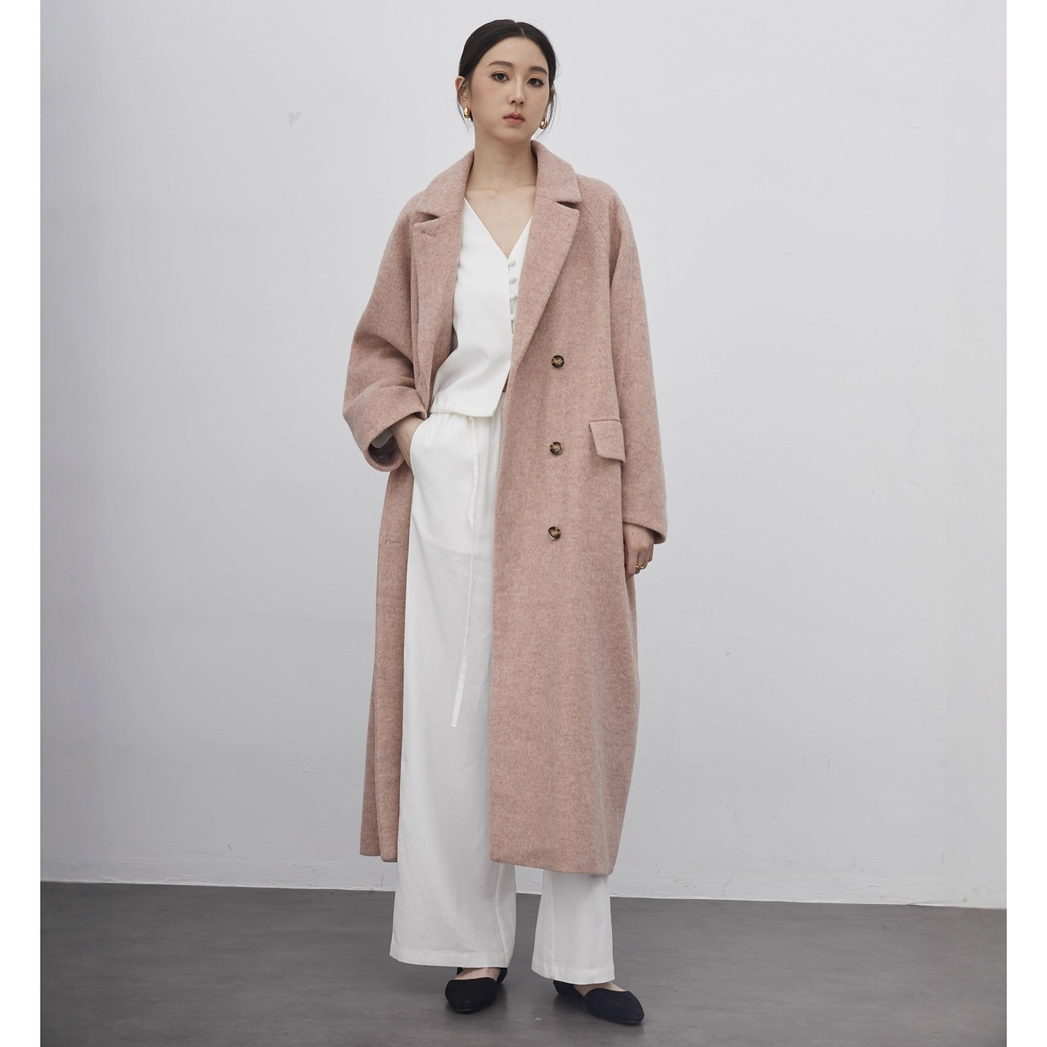 Allingentle Women's Suit Long  - Double Breasted Blazer recension och pris