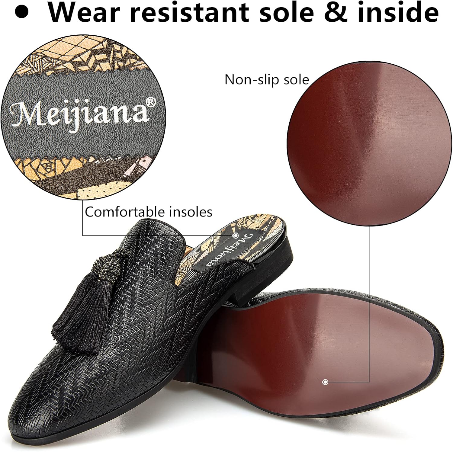 Leather Slippers Breathable Su - Men'S Formal Wear Slippers recension och pris