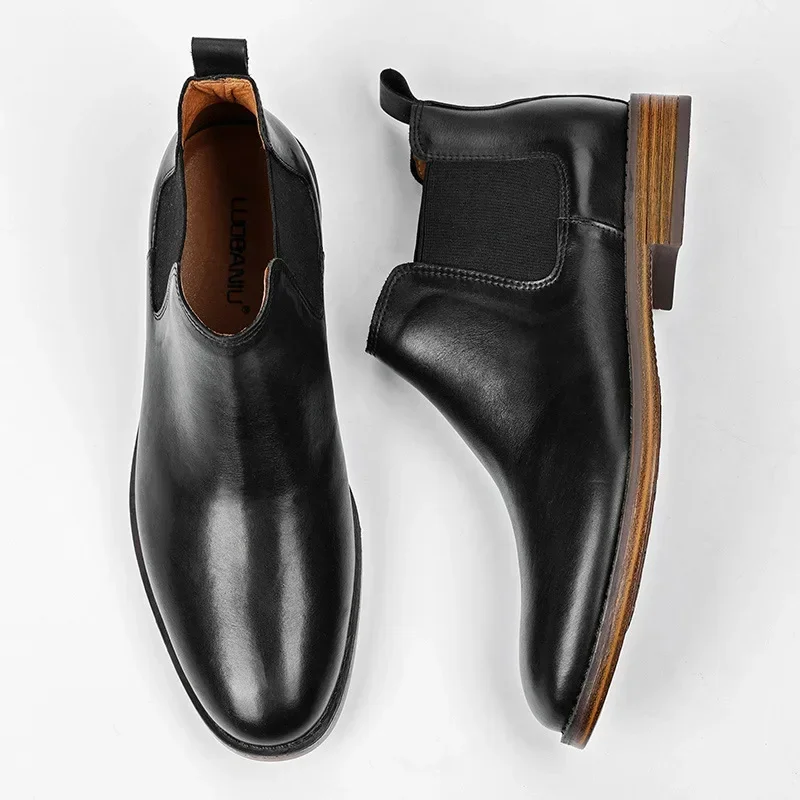 Men's Business Fashion Dress B - Men Formal Wear With Boots recension och pris