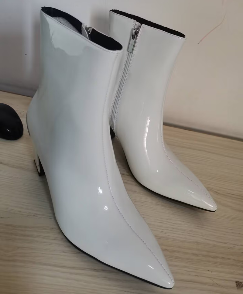 New Fashion White Boots For Ma - Men Formal Wear With Boots recension och pris