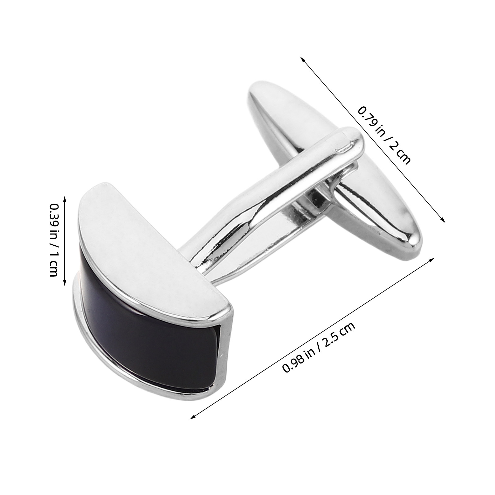 2Pcs Fashionable Mens Cufflink - Men'S Formal Wear Jewelry recension och pris
