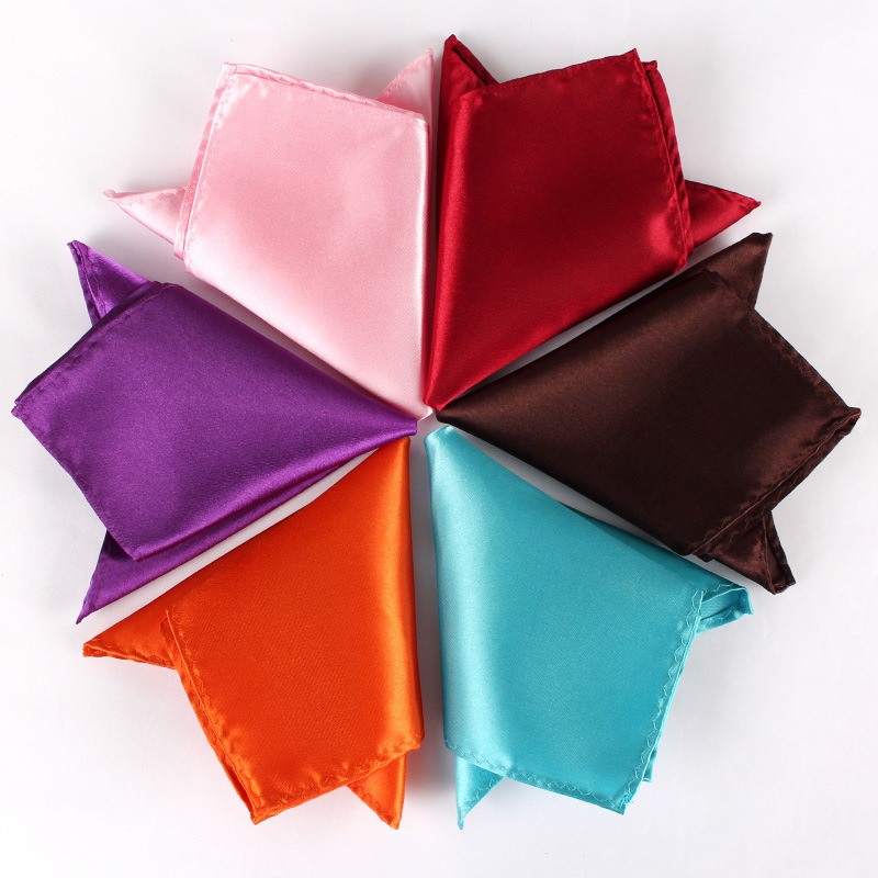 22CM Solid Color Pocket Squre  - Young Men Formal Wear recension och pris