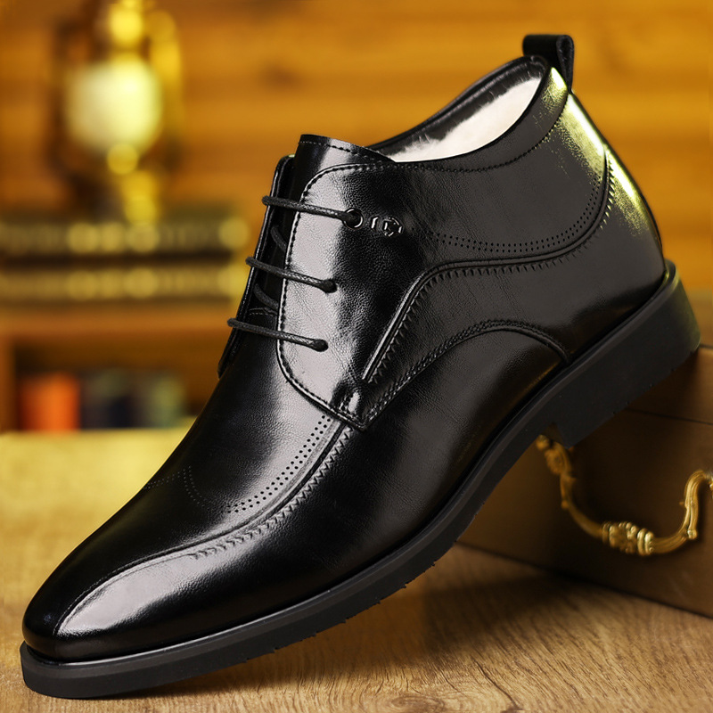 Men's Winter Leather Shoes Vel - Men Formal Wear With Boots recension och pris