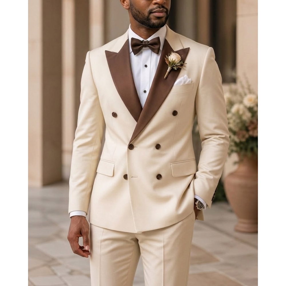 Men Double Breasted Tuxedo Sui - Men Formal Wear Fashion recension och pris