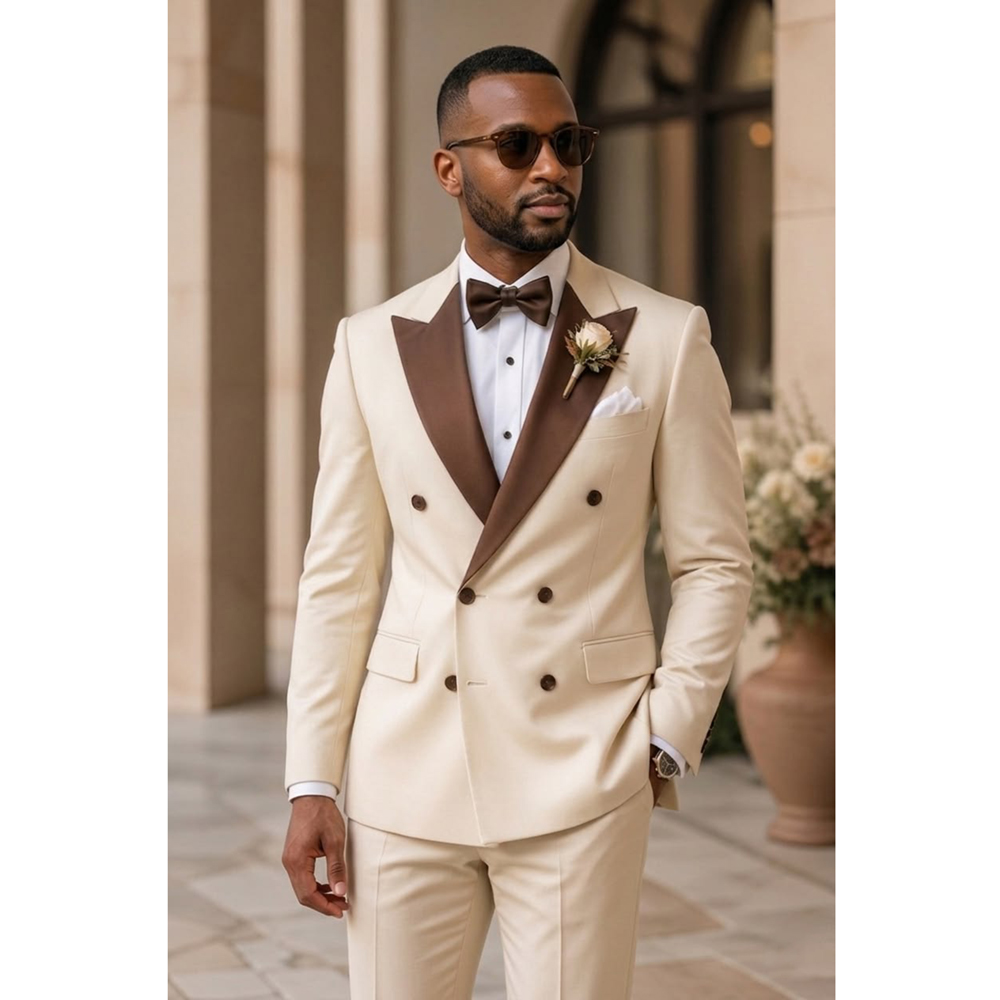 Men Double Breasted Tuxedo Sui - Men Formal Wear Fashion recension och pris
