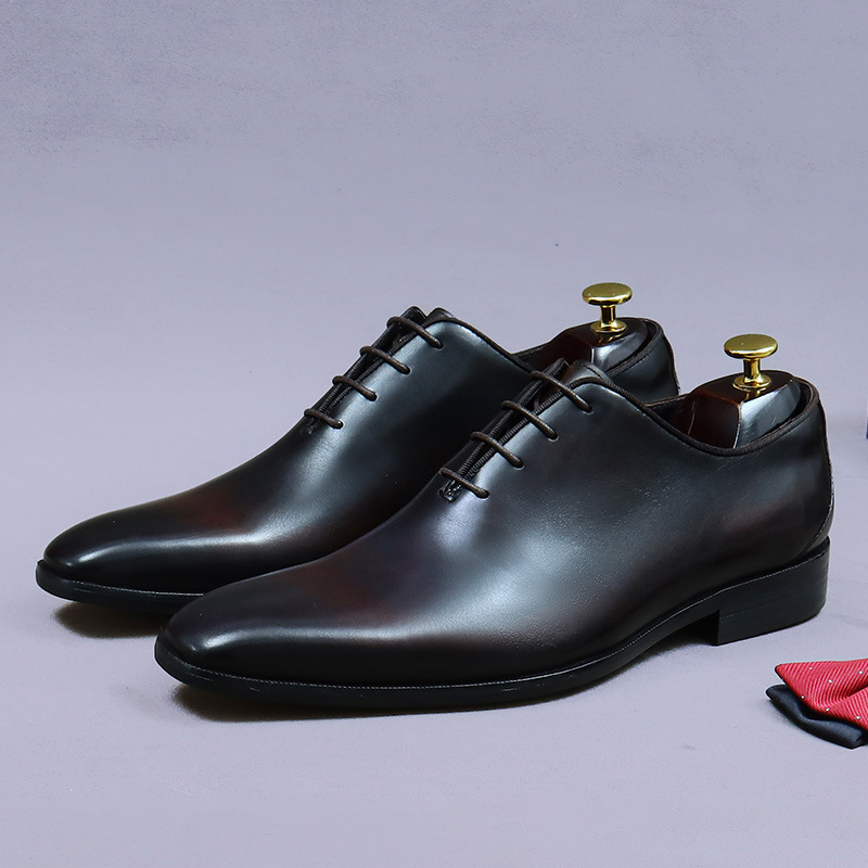 Designer Genuine Leather Mens  - Men'S Formal Wear For Office recension och pris