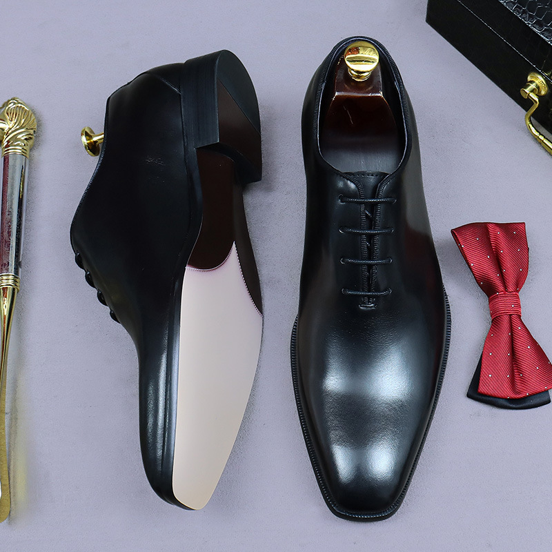 Designer Genuine Leather Mens  - Men'S Formal Wear For Office recension och pris